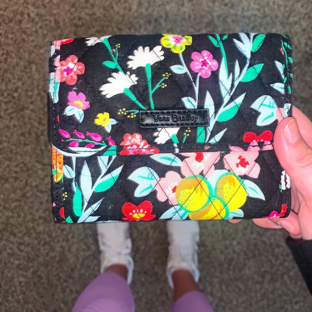 Vera Bradley RFID Riley Compact Wallet